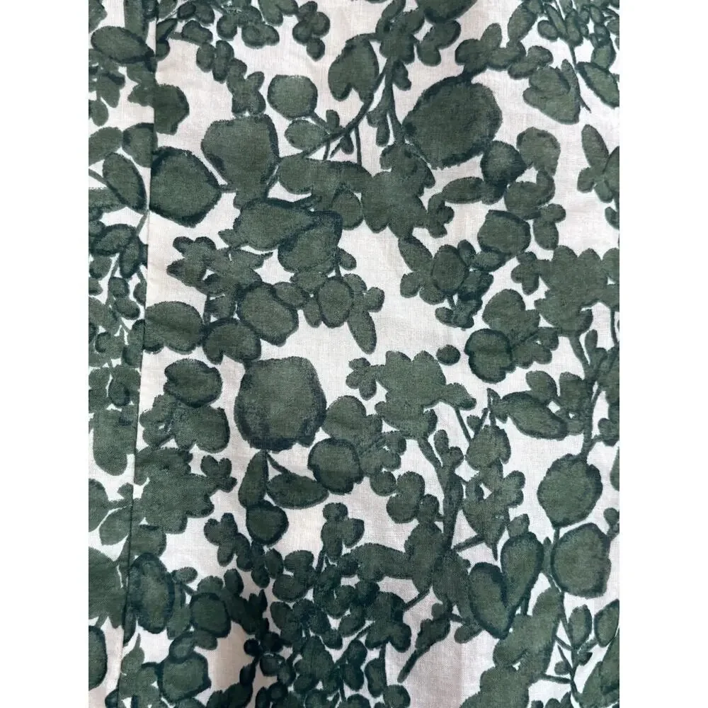Tory Burch Issy Vine Shirtdress in Green Size 0